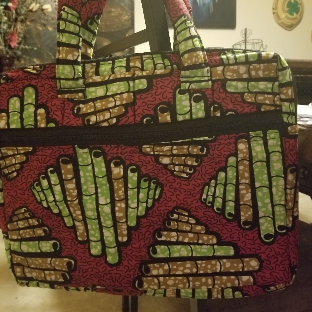 African laptop bag